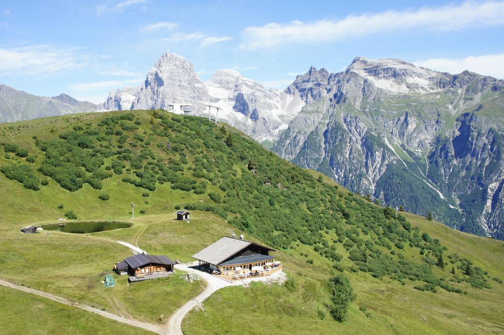 Hôtel Berggasthaus Edelweisshutte Ladurns à Fleres Extérieur photo